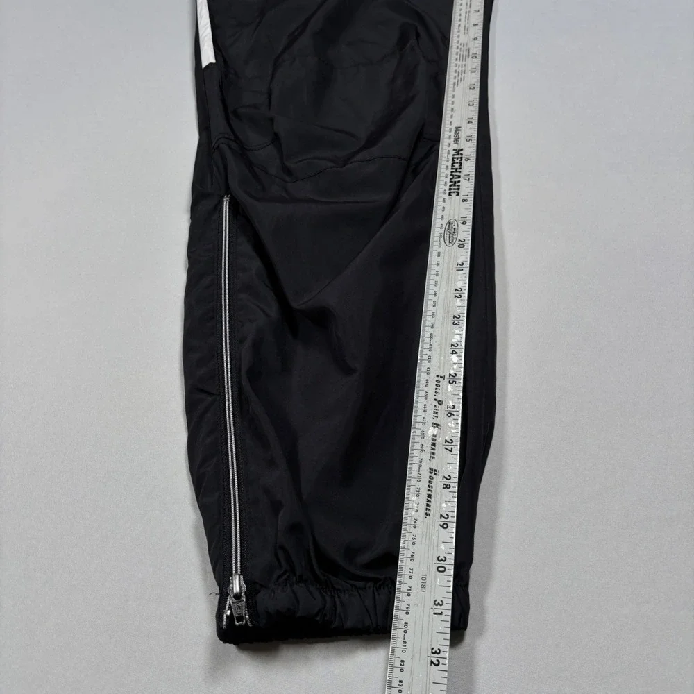 Vintage CCM Track Pants Mens XL Black Mesh Lined  Windbreaker Warm ups Korea